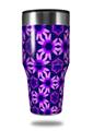Skin Decal Wrap for Walmart Ozark Trail Tumblers 40oz Daisies Purple (TUMBLER NOT INCLUDED) by WraptorSkinz