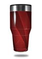 Skin Decal Wrap for Walmart Ozark Trail Tumblers 40oz VintageID 25 Red (TUMBLER NOT INCLUDED) by WraptorSkinz