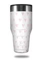 Skin Decal Wrap for Walmart Ozark Trail Tumblers 40oz Hearts Pink (TUMBLER NOT INCLUDED) by WraptorSkinz