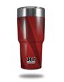 Skin Decal Wrap for K2 Element Tumbler 30oz - VintageID 25 Red (TUMBLER NOT INCLUDED) by WraptorSkinz