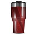 WraptorSkinz Skin Wrap compatible with 2017 and newer RTIC Tumblers 30oz VintageID 25 Red (TUMBLER NOT INCLUDED)