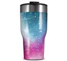 WraptorSkinz Skin Wrap compatible with 2017 and newer RTIC Tumblers 30oz Dynamic Pink Galaxy (TUMBLER NOT INCLUDED)