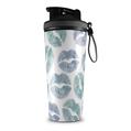 Skin Wrap Decal for IceShaker 2nd Gen 26oz Blue Green Lips (SHAKER NOT INCLUDED)
