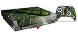 Skin Wrap compatible with XBOX One X Console and Controller Haphazard Connectivity