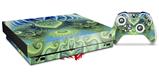 Skin Wrap compatible with XBOX One X Console and Controller Heaven 05