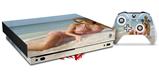 Skin Wrap for XBOX One X Console and Controller Kayla DeLancey Pink Dress 19