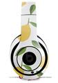 WraptorSkinz Skin Decal Wrap compatible with Beats Studio 2 and 3 Wired and Wireless Headphones Lemon Leaves White Skin Only (HEADPHONES NOT INCLUDED)