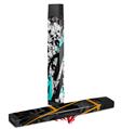 Skin Decal Wrap 2 Pack compatible with Juul Vapes Baja 0018 Neon Teal JUUL NOT INCLUDED