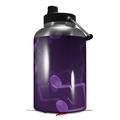 Skin Decal Wrap for 2017 RTIC One Gallon Jug Bokeh Music Purple (Jug NOT INCLUDED) by WraptorSkinz