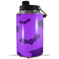Skin Decal Wrap for Yeti 1 Gallon Jug Deathrock Bats Purple - JUG NOT INCLUDED by WraptorSkinz