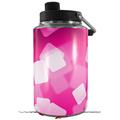 Skin Decal Wrap for Yeti 1 Gallon Jug Bokeh Squared Hot Pink - JUG NOT INCLUDED by WraptorSkinz