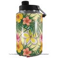 Skin Decal Wrap for Yeti 1 Gallon Jug Beach Flowers 02 Yellow Sunshine - JUG NOT INCLUDED by WraptorSkinz