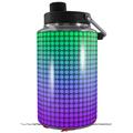 Skin Decal Wrap for Yeti 1 Gallon Jug Faded Dots Purple Green - JUG NOT INCLUDED by WraptorSkinz