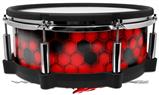 Skin Wrap works with Roland vDrum Shell PD-140DS Drum HEX Red (DRUM NOT INCLUDED)
