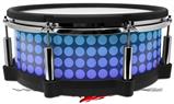 Skin Wrap works with Roland vDrum Shell PD-140DS Drum Faded Dots Purple Green (DRUM NOT INCLUDED)