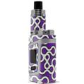 Skin Decal Wrap for Smok AL85 Alien Baby Locknodes 03 Purple VAPE NOT INCLUDED