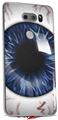 Skin Decal Wrap for LG V30 Eyeball Blue Dark