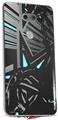 Skin Decal Wrap for LG V30 Baja 0023 Neon Teal