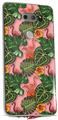 Skin Decal Wrap for LG V30 Famingos and Flowers Pink