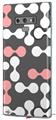Decal style Skin Wrap compatible with Samsung Galaxy Note 9 Locknodes 04 Pink