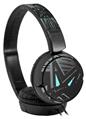Decal style Skin Wrap for Sony MDR ZX110 Headphones Baja 0023 Neon Teal (HEADPHONES NOT INCLUDED)