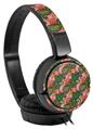 Decal style Skin Wrap for Sony MDR ZX110 Headphones Famingos and Flowers Pink (HEADPHONES NOT INCLUDED)