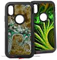 2x Decal style Skin Wrap Set compatible with Otterbox Defender iPhone X and Xs Case - New Beginning (CASE NOT INCLUDED)
