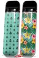 Skin Decal Wrap 2 Pack for Smok Novo v1 Nautical Anchors Away 02 Seafoam Green VAPE NOT INCLUDED