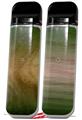 Skin Decal Wrap 2 Pack for Smok Novo v1 Exotic Wood White Oak Burl Burst Tropical Green VAPE NOT INCLUDED