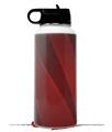 Skin Wrap Decal compatible with Hydro Flask Wide Mouth Bottle 32oz VintageID 25 Red (BOTTLE NOT INCLUDED)