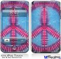 iPod Touch 2G & 3G Skin - Tie Dye Peace Sign 100