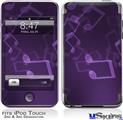 iPod Touch 2G & 3G Skin - Bokeh Music Purple