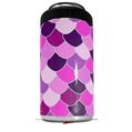 WraptorSkinz Skin Decal Wrap compatible with Yeti 16oz Tall Colster Can Cooler Insulator Scales Pink Purple (COOLER NOT INCLUDED)