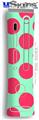 XBOX 360 Faceplate Skin - Kearas Polka Dots Pink And Blue
