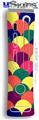 XBOX 360 Faceplate Skin - Brushed Cirlces Multi Dark