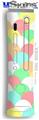 XBOX 360 Faceplate Skin - Brushed Cirlces Multi Light