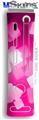 XBOX 360 Faceplate Skin - Bokeh Squared Hot Pink