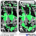 iPhone 3GS Skin - SceneKid Green