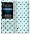 iPod Nano 5G Skin - Kearas Daisies Seafoam