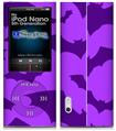 iPod Nano 5G Skin - Deathrock Bats Purple