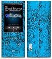 iPod Nano 5G Skin - Folder Doodles Blue Medium