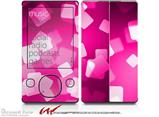 Bokeh Squared Hot Pink - Decal Style skin fits Zune 80/120GB  (ZUNE SOLD SEPARATELY)