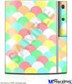 Sony PS3 Skin - Brushed Cirlces Multi Light