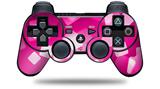 Sony PS3 Controller Decal Style Skin - Bokeh Squared Hot Pink (CONTROLLER NOT INCLUDED)