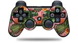 Sony PS3 Controller Decal Style Skin - Famingos and Flowers Pink (CONTROLLER NOT INCLUDED)