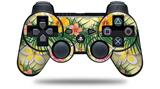 Sony PS3 Controller Decal Style Skin - Beach Flowers 02 Yellow Sunshine (CONTROLLER NOT INCLUDED)