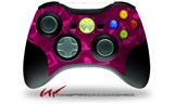 XBOX 360 Wireless Controller Decal Style Skin - Bokeh Music Hot Pink (CONTROLLER NOT INCLUDED)