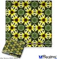 Decal Skin compatible with Sony PS3 Slim Daisies Yellow