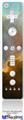 Wii Remote Controller Face ONLY Skin - Hubble Images - Gases in the Omega-Swan Nebula