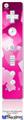 Wii Remote Controller Face ONLY Skin - Bokeh Squared Hot Pink